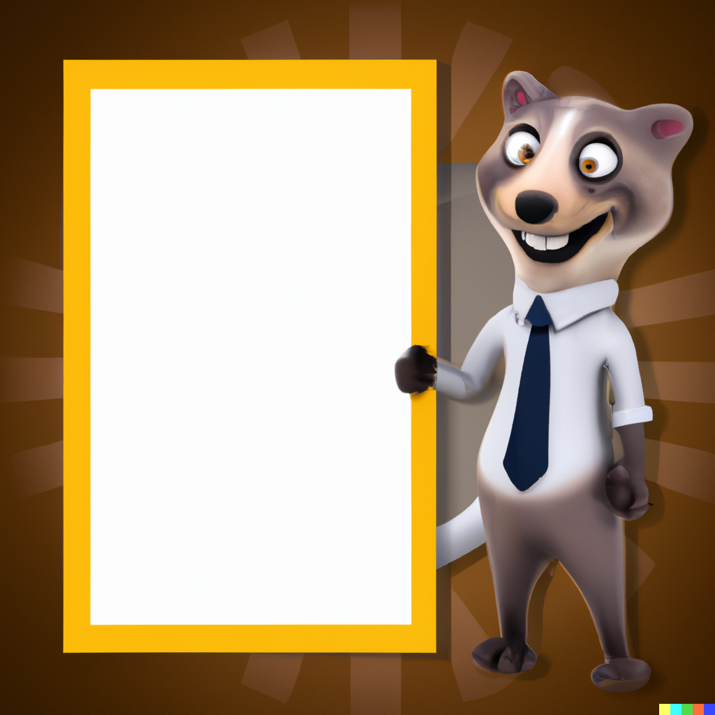 High Quality Business Badger Blank Meme Template