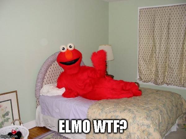 ELMO WTF? | made w/ Imgflip meme maker