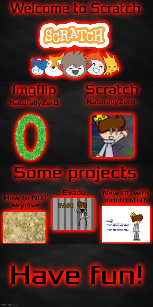 Welcome, NaturallyZer0 ! | made w/ Imgflip meme maker