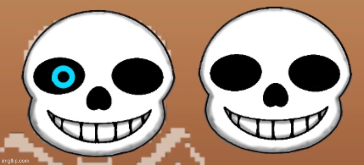 Sans’ head bc I’m bored | made w/ Imgflip meme maker