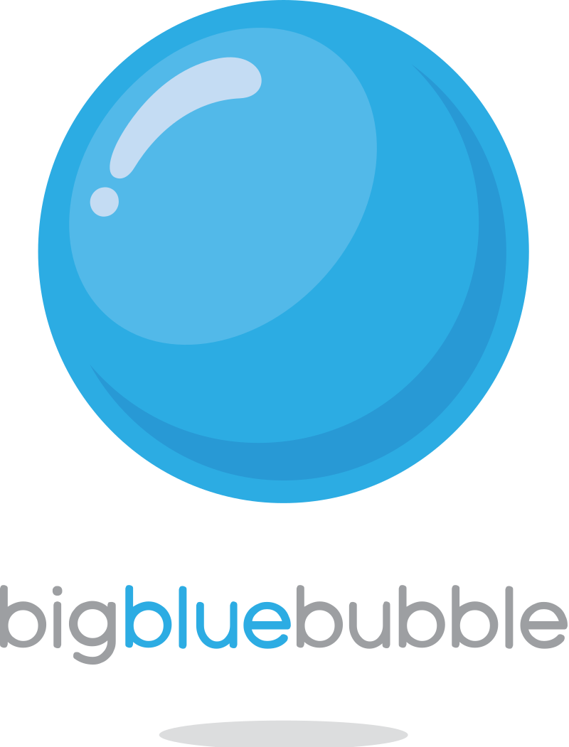 High Quality Big Blue Bubble, Inc. Blank Meme Template
