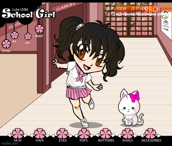 School girl anime | image tagged in school girl anime | made w/ Imgflip meme maker