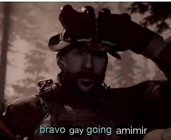 goodnight yall | amimir; gay | image tagged in bravo six going dark | made w/ Imgflip meme maker