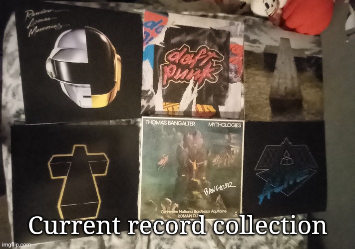 Current record collection | made w/ Imgflip meme maker