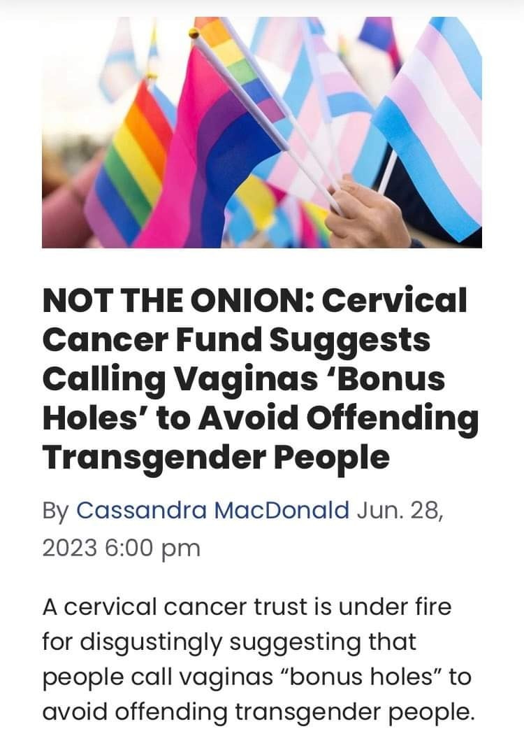 Welcome to the Bonus Hole. You seriously can't make this shit up. | image tagged in bonus hole,vaginas,cancer fund,woke,tired of hearing about transgenders,shitpost | made w/ Imgflip meme maker