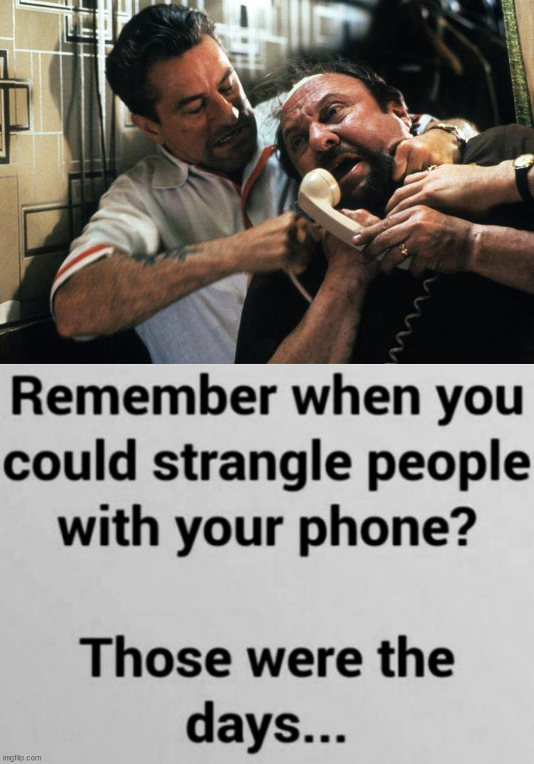 image tagged in phone cord strangle | made w/ Imgflip meme maker
