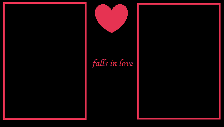 High Quality Falls in Love Blank Meme Template