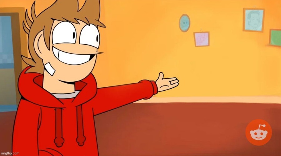 Tord showing off (mind the reddit watermark) | image tagged in tord showing off | made w/ Imgflip meme maker