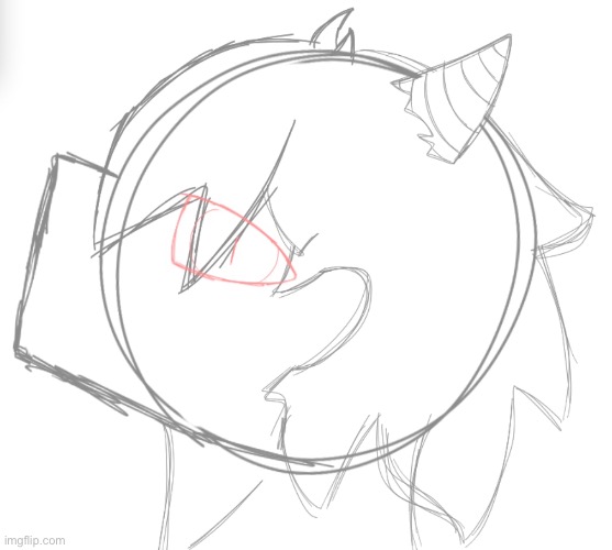 dAyUm why are human heads so complicated to draw- also didn’t use a base for this and kinda proud of it :P | made w/ Imgflip meme maker