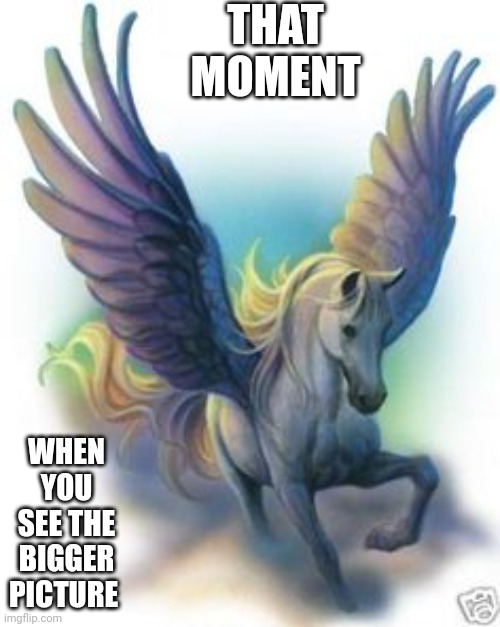 Realisation | THAT MOMENT; WHEN YOU SEE THE BIGGER PICTURE | image tagged in the truth | made w/ Imgflip meme maker