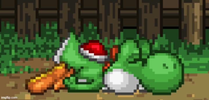 SSF2 dead Yoshi | image tagged in ssf2 dead yoshi | made w/ Imgflip meme maker