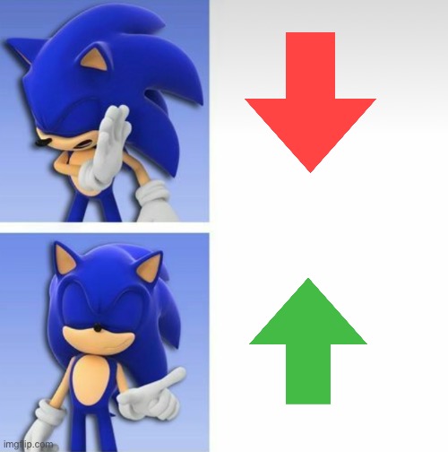 sonic hotline bling | image tagged in sonic hotline bling | made w/ Imgflip meme maker