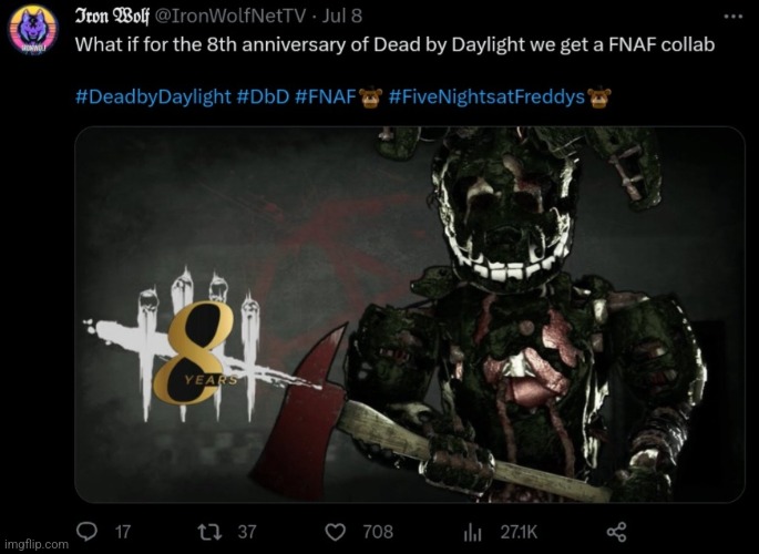 Found This On Twitter | image tagged in fnaf | made w/ Imgflip meme maker