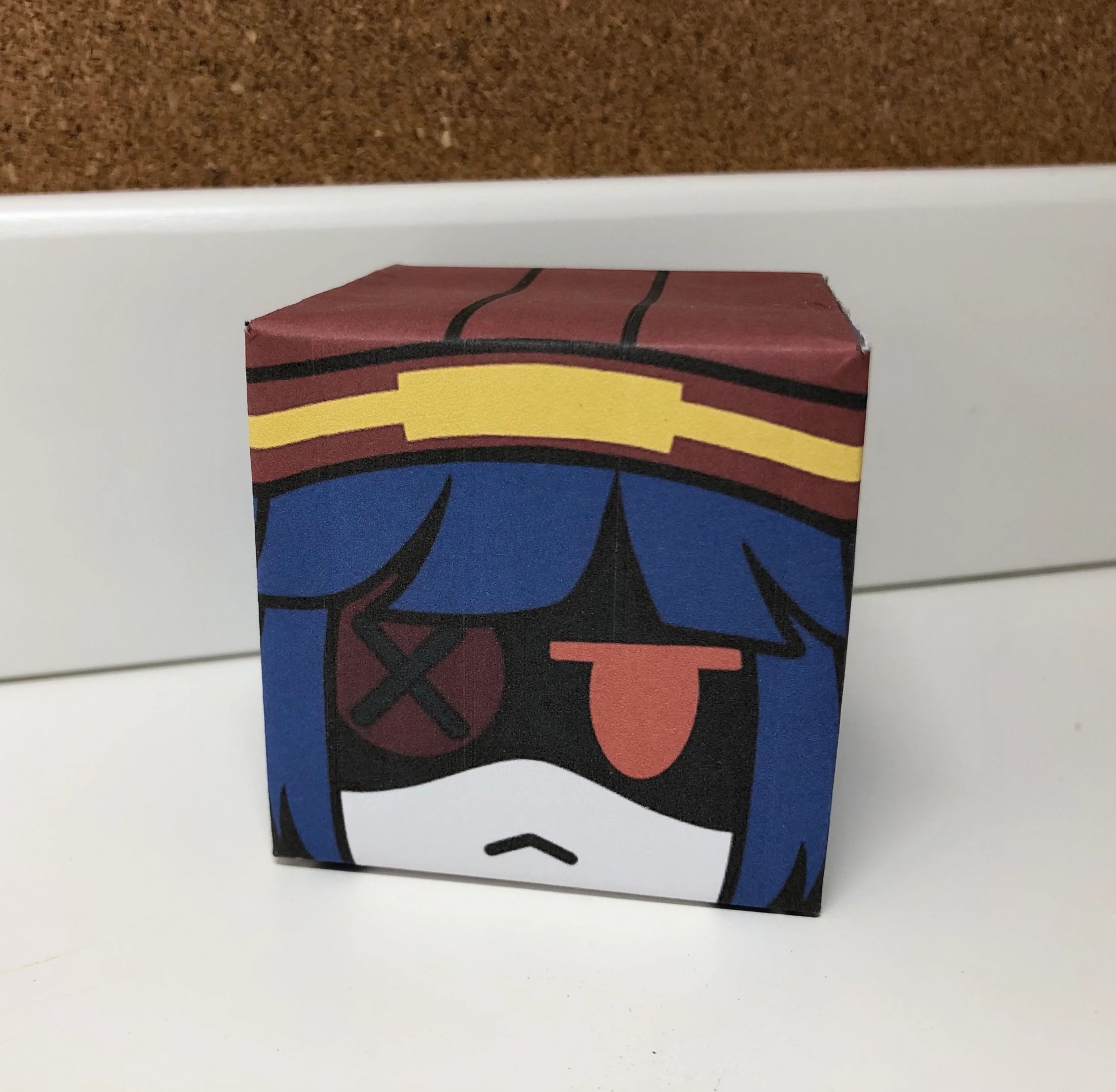 cube doll Blank Meme Template
