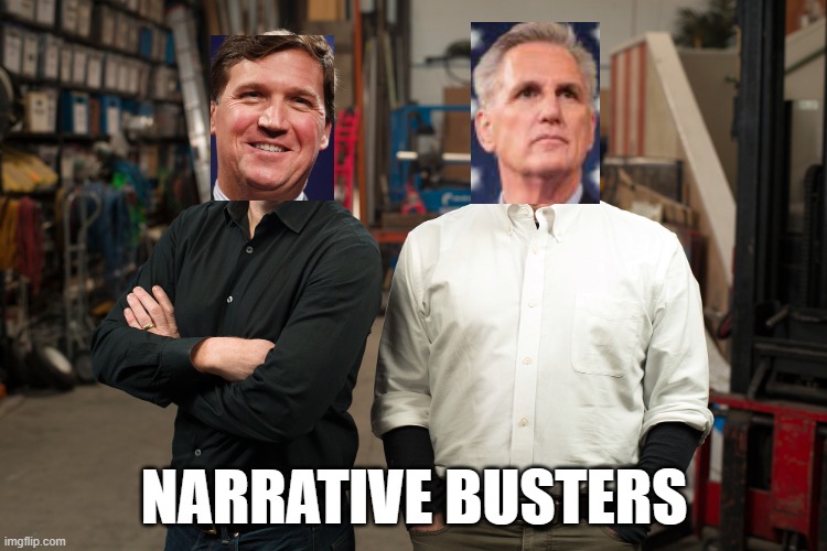they sure busted the January 6th narrative | NARRATIVE BUSTERS | image tagged in mythbusters | made w/ Imgflip meme maker