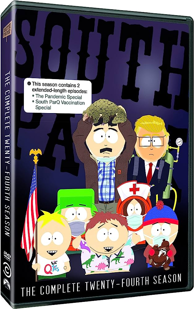 High Quality South Park: The Complete Twenty-Fourth Season DVD Blank Meme Template