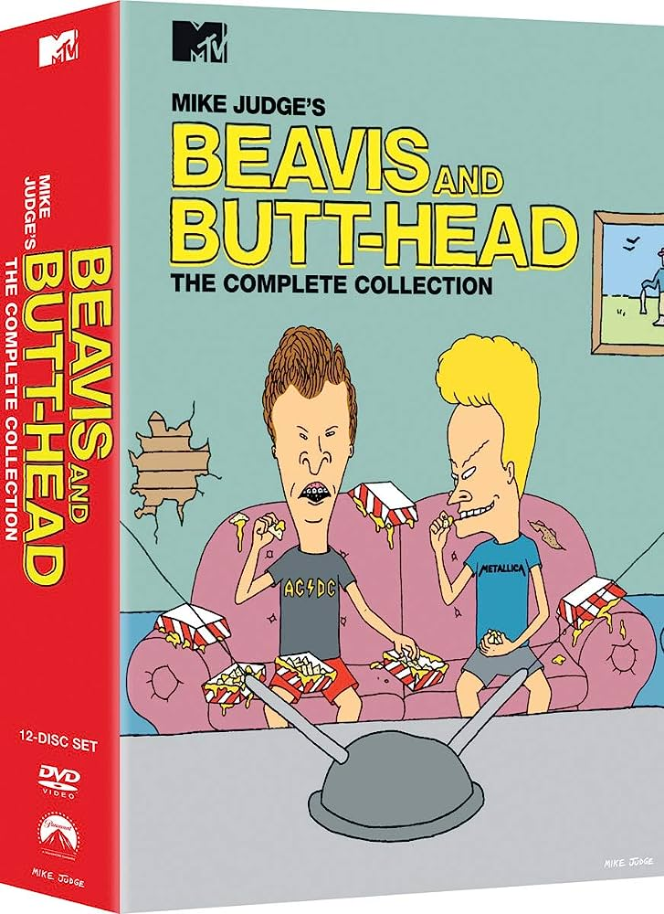 Mike Judge's Beavis and Butt-Head, The Complete Collection [DVD] Blank Meme Template