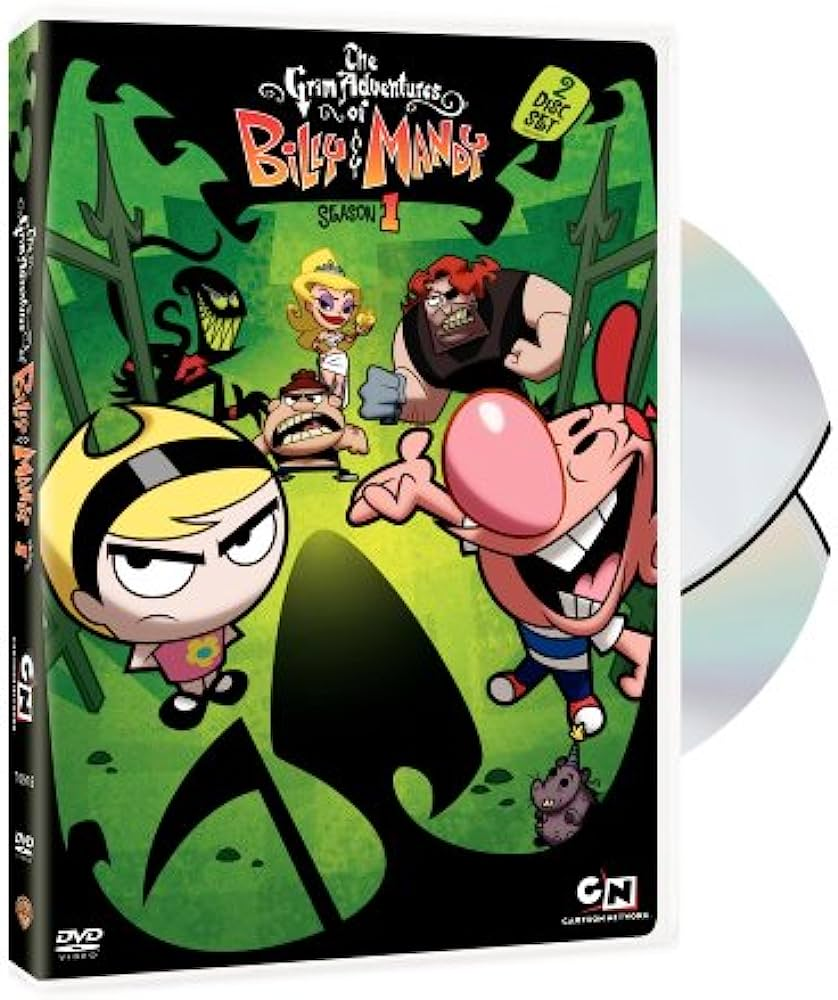 High Quality The Grim Adventures of Billy and Mandy: The Complete Season 1 [D Blank Meme Template