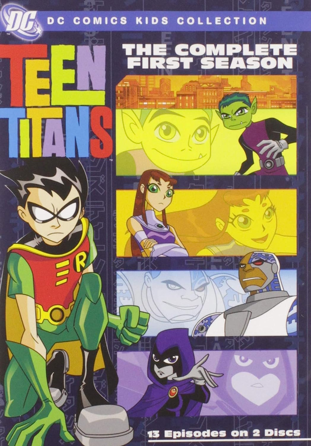 Teen Titans - The Complete First Season (DC Comics Kids Collecti Blank Meme Template