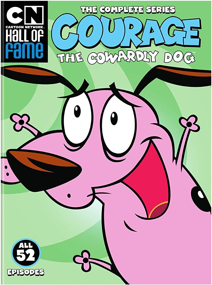 High Quality Cartoon Network Hall of Fame: Courage the Cowardly Dog Complete Blank Meme Template