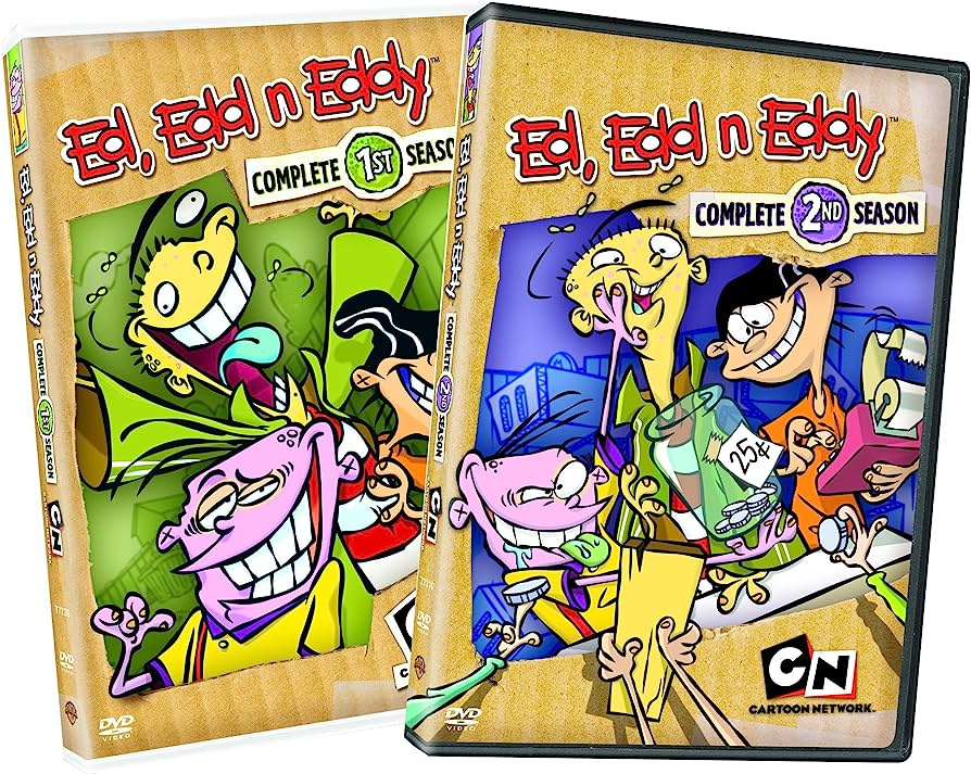 High Quality Ed, Edd 'n Eddy: The Complete 1st & 2nd Seasons (Full Frame) Blank Meme Template