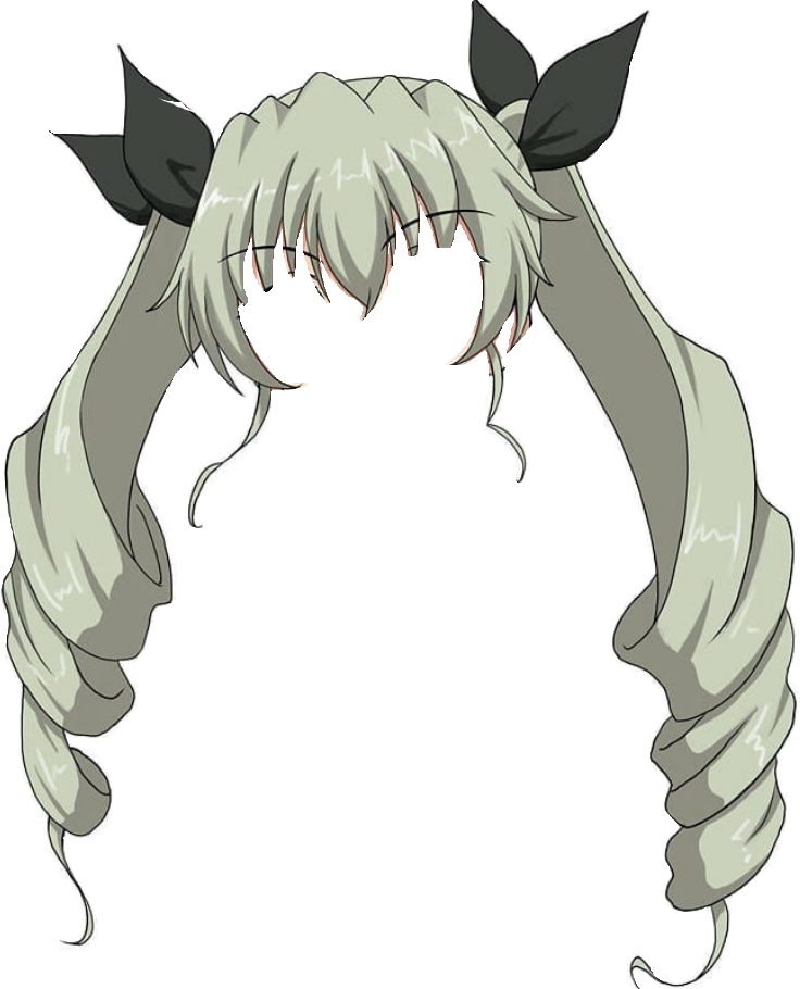 High Quality Anchovy Hair Blank Meme Template