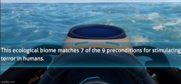 subnautica horror | image tagged in subnautica horror | made w/ Imgflip meme maker