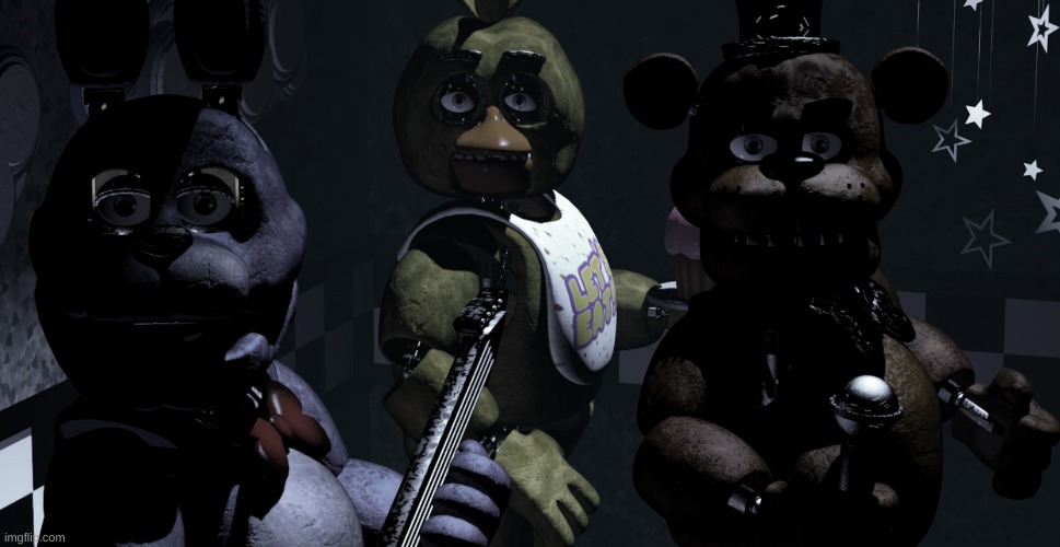 How tall are the FNAF 1 Animatronics?