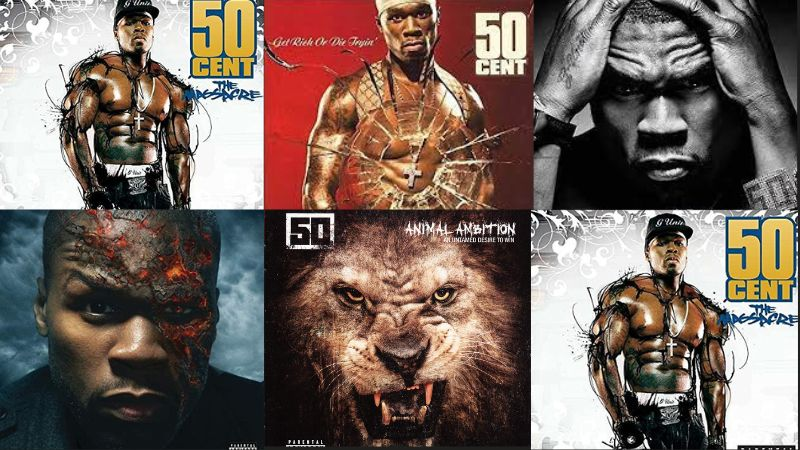 The List of 50 Cent Albums in Order of Release - Albums in order Blank Meme Template