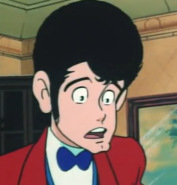 High Quality lupin viii shock face Blank Meme Template