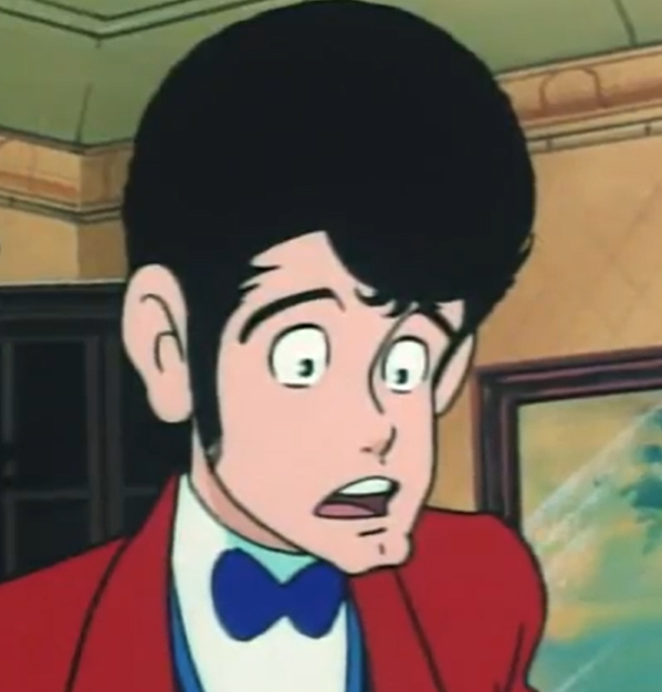 lupin viii shock face Blank Meme Template