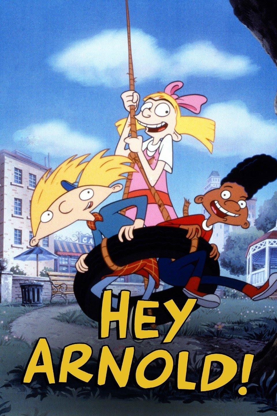 Hey Arnold! Poster Blank Meme Template