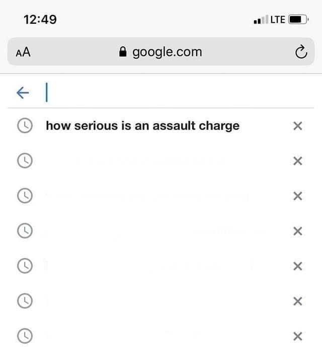 High Quality Google search history Blank Meme Template