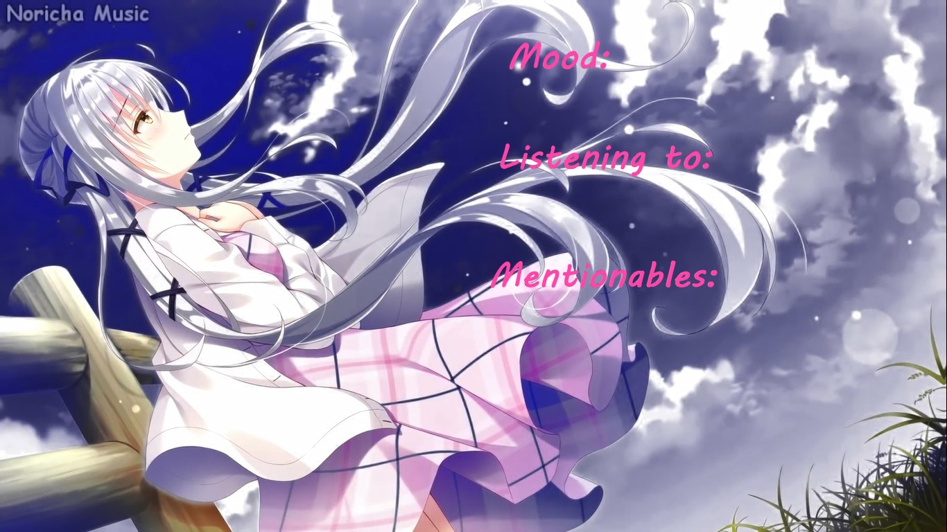 DistortedWeeb Announcement Temp 2 Blank Meme Template