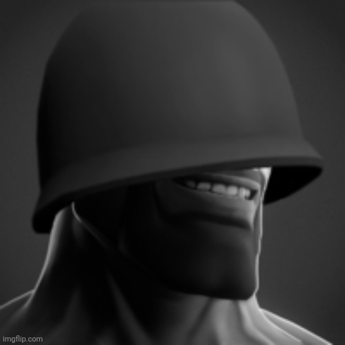 TF2 Soldier Gigachad | image tagged in tf2 soldier gigachad | made w/ Imgflip meme maker