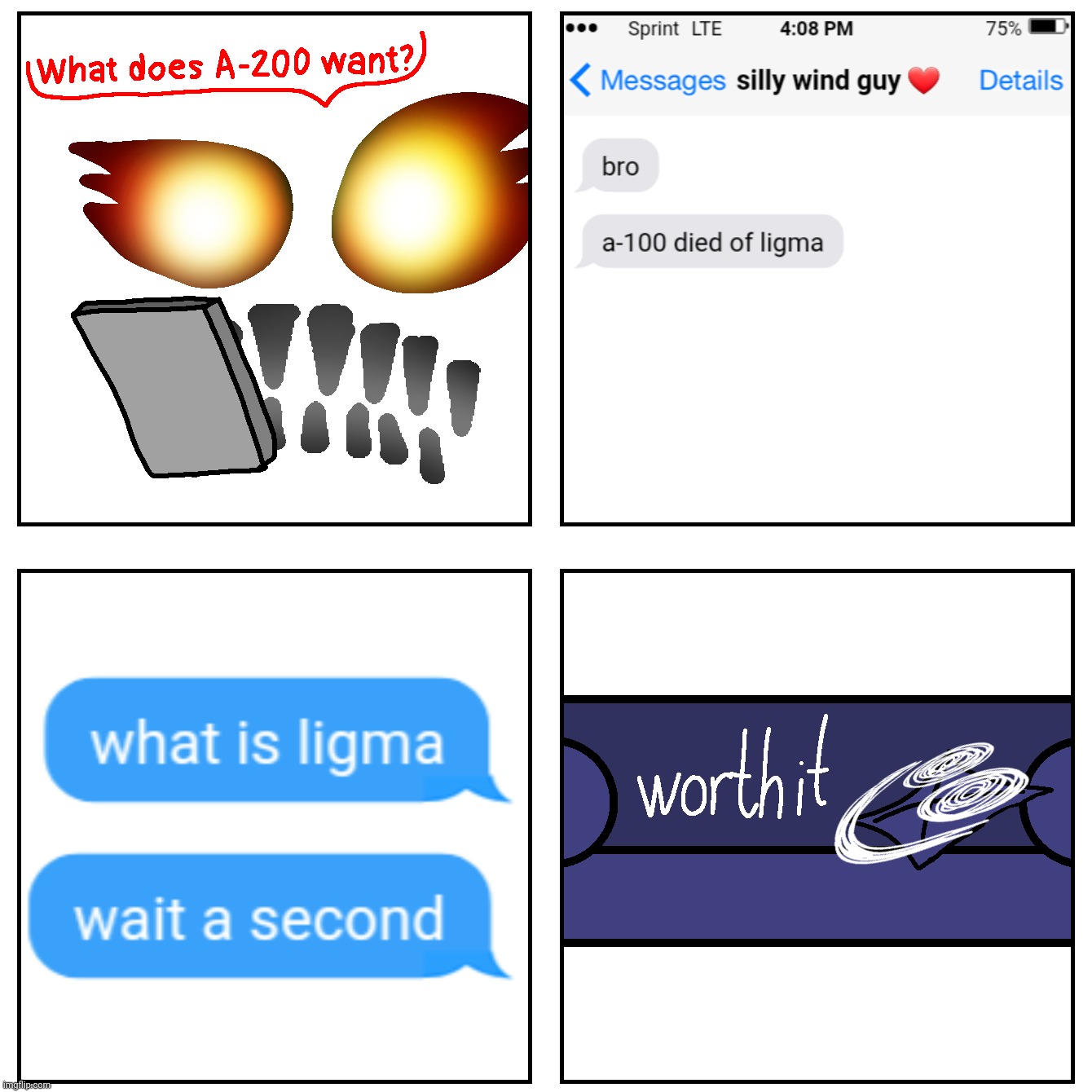 I just sent surlykong the Consider the following meme, anyways have this A-60 and A-200 comic | made w/ Imgflip meme maker