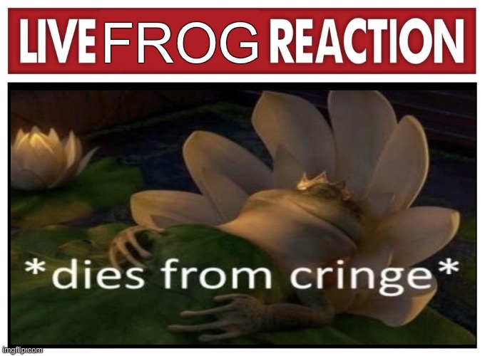 Comment this on cringe stuff | FROG | made w/ Imgflip meme maker