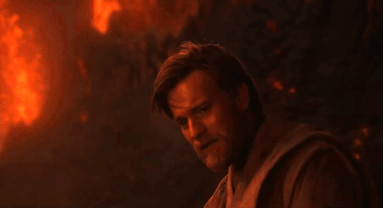 Kenobi Abandons Anakin Blank Meme Template