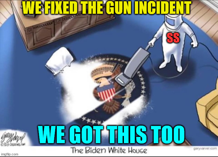 SS WE FIXED THE GUN INCIDENT WE GOT THIS TOO | made w/ Imgflip meme maker