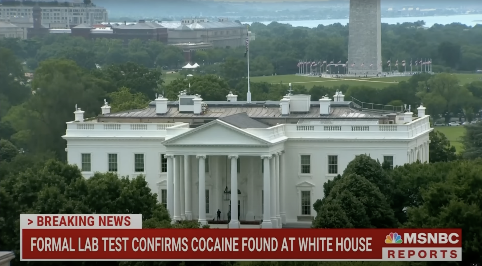 White House Cocaine Blank Meme Template