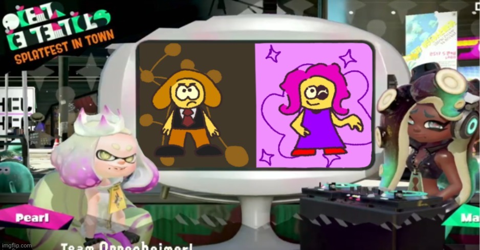YALL AIN'T GONNA BELEIVE THE FINAL SPLATFEST WAS NOT FINAL NOW THERES OPPENHEIMER VS BARBIE | made w/ Imgflip meme maker