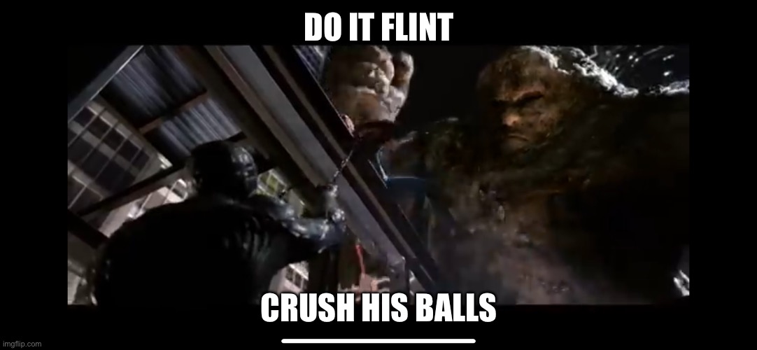 I don’t remember this, do you? | DO IT FLINT; CRUSH HIS BALLS | image tagged in memes,marvel,spiderman,spiderman pointing at spiderman | made w/ Imgflip meme maker