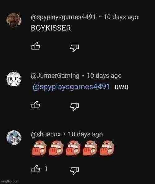 Average youtube community: | made w/ Imgflip meme maker