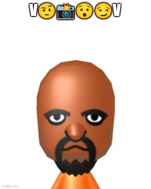 Matt from Wii Sports | V????V | image tagged in matt from wii sports | made w/ Imgflip meme maker