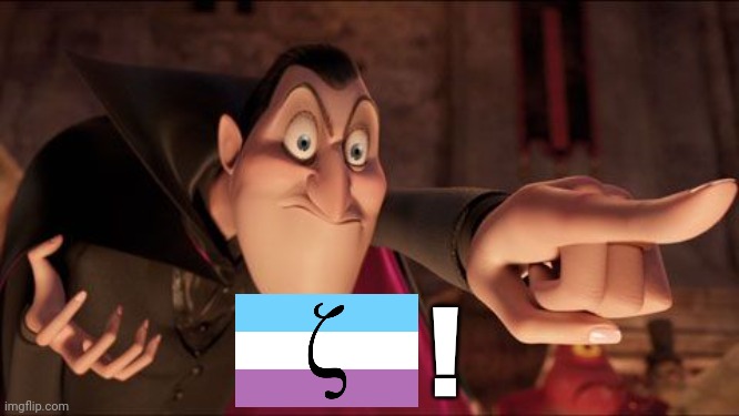 Hotel Transylvania Dracula pointing meme | ! | image tagged in hotel transylvania dracula pointing meme | made w/ Imgflip meme maker