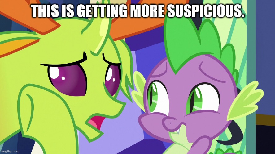 THIS IS GETTING MORE SUSPICIOUS. | made w/ Imgflip meme maker