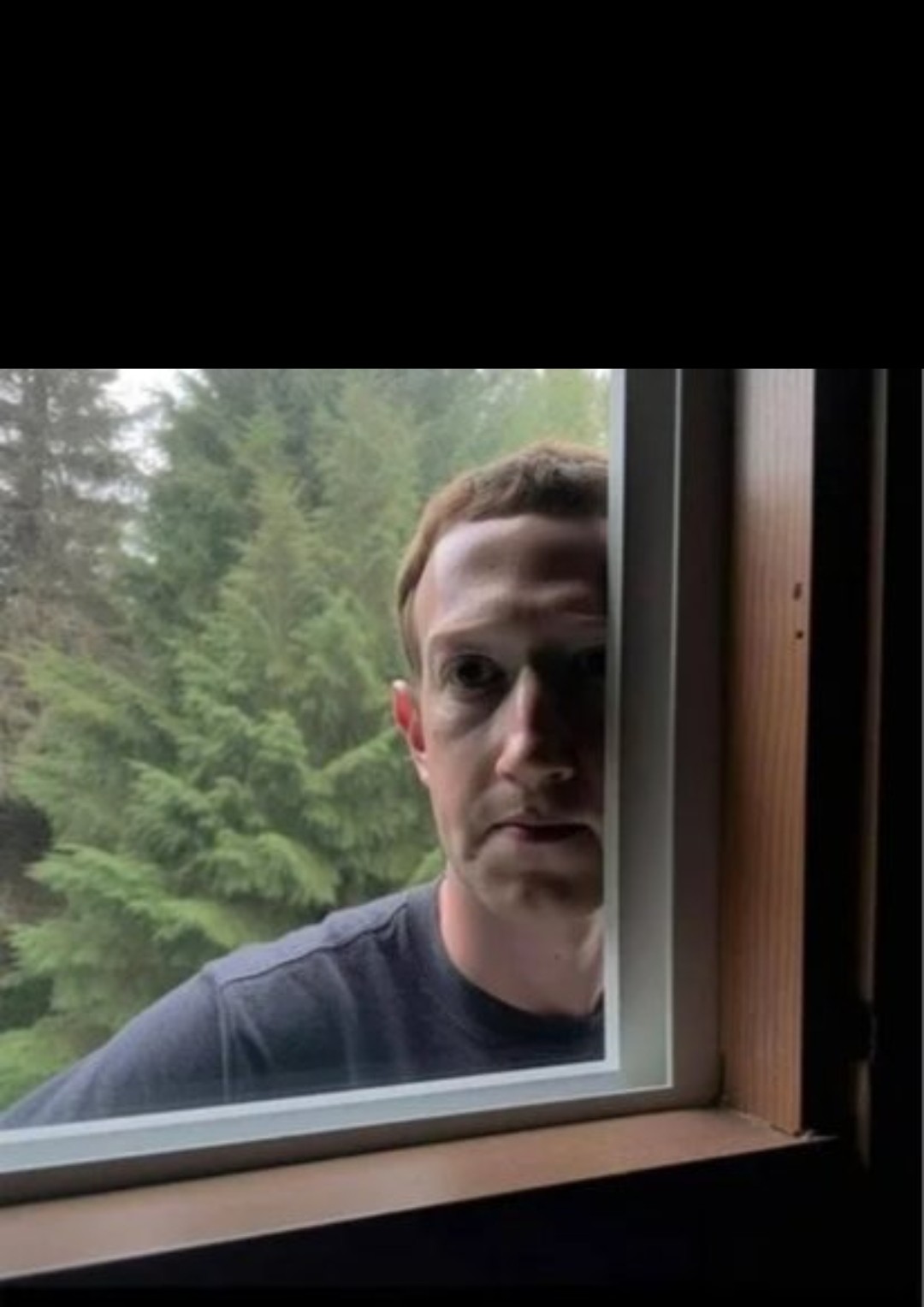 High Quality Mark Zuckerberg is watching Blank Meme Template