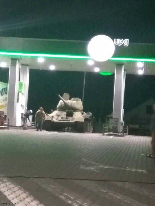 fun fact: its legal to drive a tank in the us | made w/ Imgflip meme maker
