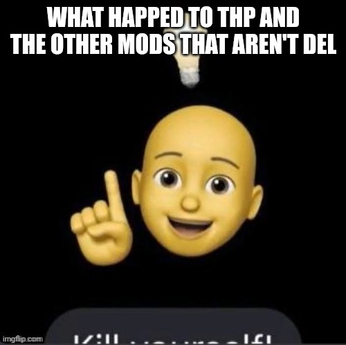 ERUITHRA | WHAT HAPPED TO THP AND THE OTHER MODS THAT AREN'T DEL | image tagged in eruithra | made w/ Imgflip meme maker