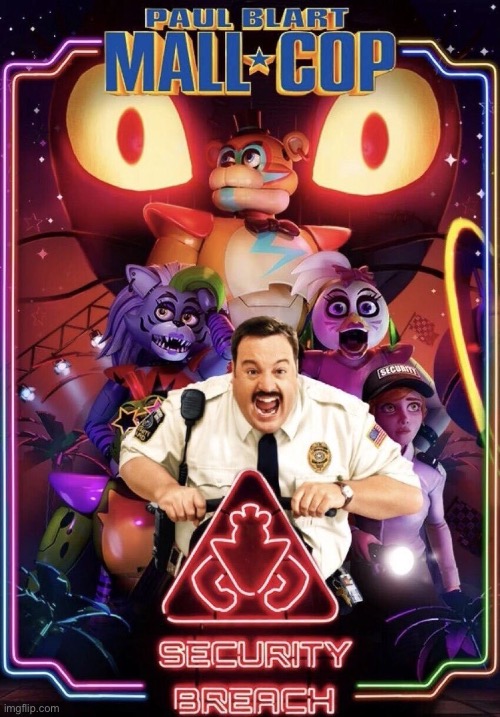 FNAF Security Breach Wash Your Paws In-game Poster Digital 